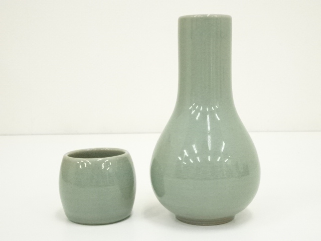 道具 ] - 道具 漢青陶窯 金福漢造 高麗青磁皆具（共箱） | ネット